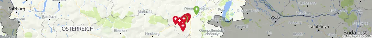 Map view for Pharmacies emergency services nearby Altendorf (Neunkirchen, Niederösterreich)